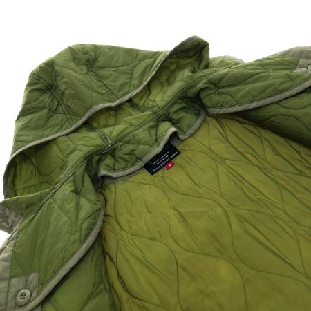  ALPHA アルファ フーデッドボアライナージャケット Mサイズ TA1346-018 オリーブ×アイボリー