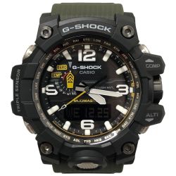 □□ CASIO カシオ G-SHOCK 腕時計 マッドマスター 電波ソーラー GWG-1000 Aランク