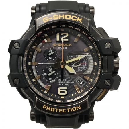  CASIO カシオ G-SHOCK 腕時計 グラビティマスター 電波ソーラー GPW-1000 ブラック