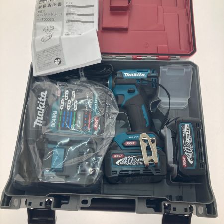  MAKITA マキタ 充電式インパクトドライバ　40ｖ TD003GRAX