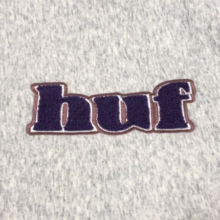  HUF ハフ フーディー プルオーバー パーカー Mサイズ FL00193 ヘザーグレー