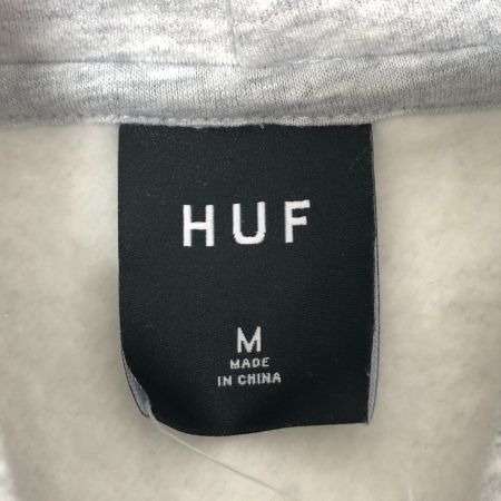  HUF ハフ フーディー プルオーバー パーカー Mサイズ FL00193 ヘザーグレー