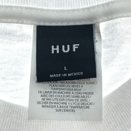  HUF ハフ 半袖 ショートスリーブ Tシャツ Lサイズ TS01955 ホワイト