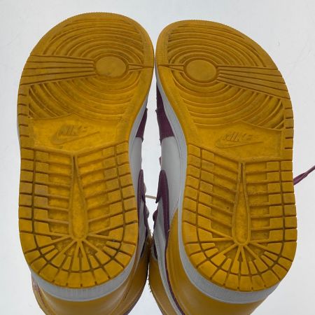  NIKE ナイキ AIR JORDAN 1 RETRO HIGH OG　スニーカー　26.5ｃｍ 555088-706 パープル×イエロー