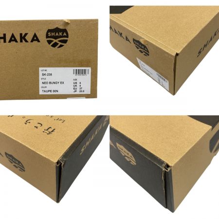  SHAKA シャカ NEO BUNGY EX ネオバンジー EX  サンダル 23cm SK-238 トープ