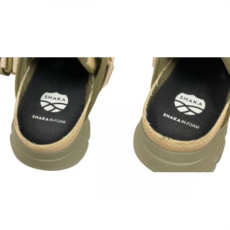  SHAKA シャカ TABLE MOUNTAIN AT テーブルマウンテン AT  サンダル 24cm SK-240 トープ×アーミー