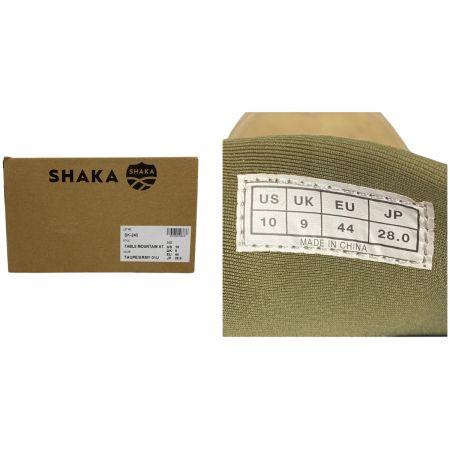 SHAKA シャカ TABLE MOUNTAIN AT テーブルマウンテン AT  サンダル 28cm SK-240 トープ×アーミー