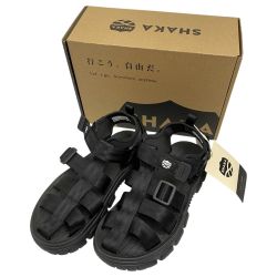 ## SHAKA シャカ NEO HIKER AT ネオハイカー AT  サンダル 25cm SK-218  ブラック Sランク