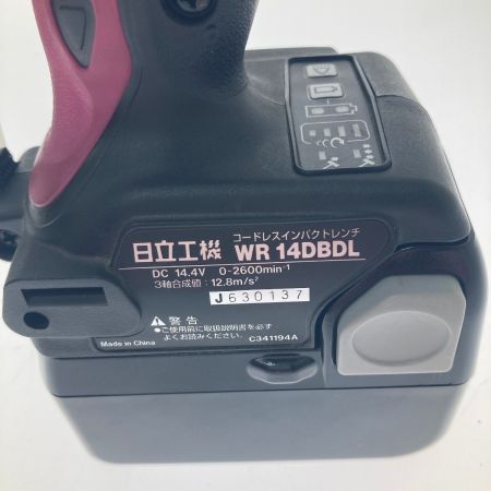  HITACHI 日立 コードレスインパクトレンチ14.4Ｖ WR14DBDL