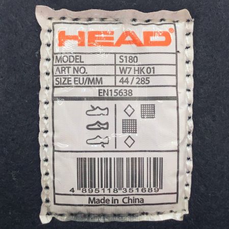  HEAD ヘッド アイスホッケースケート靴 EU44(28.5cm) S180 ブラック