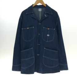□□ LEE リ カバーオール デニムジャケット SIZE 38 91-J 2412 インディゴ Bランク
