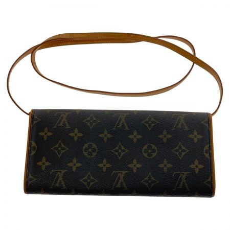  LOUIS VUITTON ルイヴィトン モノグラム ポシェットツインGM M51852