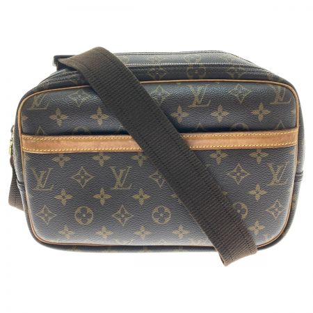  LOUIS VUITTON ルイヴィトン モノグラム リポーターPM M45254