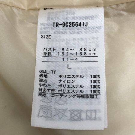  TIGORA ティゴラ アルミ蓄熱パデッドフードジャケット Lサイズ TR-9C2564IJ アイボリー