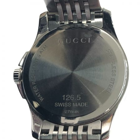  GUCCI グッチ 腕時計 Gタイムレス クオーツ 126.5