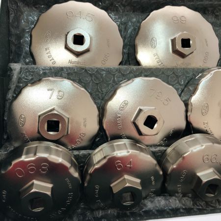  KTC ケーティーシー カップ型オイルフィルタレンチセット 12個入