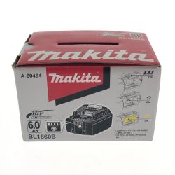 □□ MAKITA マキタ バッテリー 18V 6.0Ah BL1860B Sランク