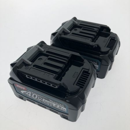  MAKITA マキタ 充電式インパクトドライバ 40V TD002GRDXB ブラック