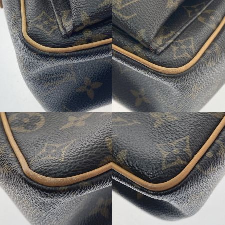  LOUIS VUITTON ルイヴィトン モノグラム ヴィバシテPM ショルダーバッグ M51165 ブラウン