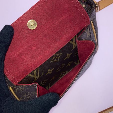  LOUIS VUITTON ルイヴィトン モノグラム ヴィバシテPM ショルダーバッグ M51165 ブラウン