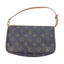 □□ LOUIS VUITTON ルイヴィトン モノグラム アクセサリーポーチ M51980 Bランク