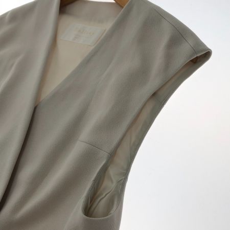  BALLSEY ボールジィ ドライアムンゼン Vネックジレ ベスト SIZE 36 R-01 アイボリー