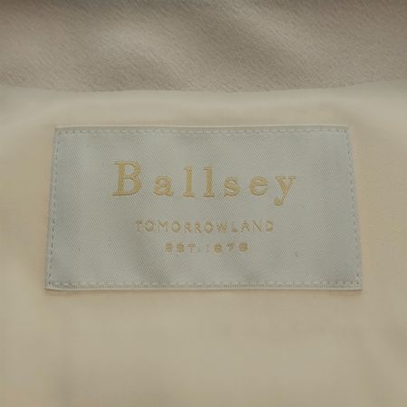  BALLSEY ボールジィ ドライアムンゼン Vネックジレ ベスト SIZE 36 R-01 アイボリー