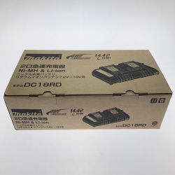 □□ MAKITA マキタ 2口急速充電器 7.2V-18V用 DC18RD Sランク