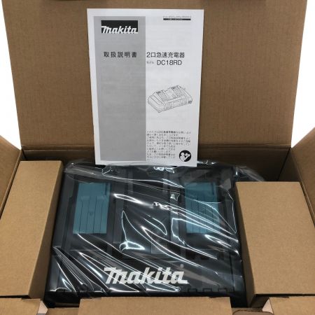  MAKITA マキタ 2口急速充電器 7.2V-18V用 DC18RD