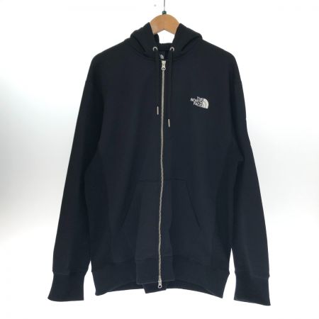  THE NORTH FACE ザノースフェイス スクエアロゴフルジップ パーカー XLサイズ NT62349 ブラック