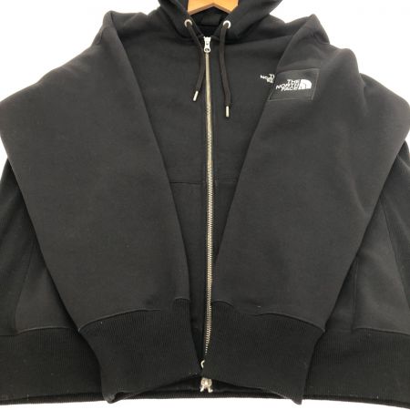  THE NORTH FACE ザノースフェイス スクエアロゴフルジップ パーカー XLサイズ NT62349 ブラック