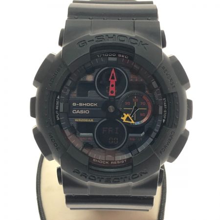  CASIO カシオ 腕時計　G-SHOCK GA-140BMC ブラック