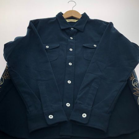  softmachine 長袖シャツ XLサイズ SM-19aw-042 ネイビー