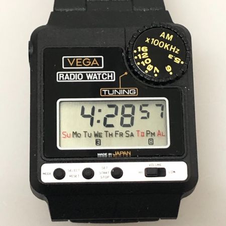  CITIZEN シチズン 腕時計 ラジオボーイ ウォッチ クオーツ ラバー RK01-172001 ブラック