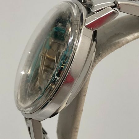  BULOVA ブローバ 腕時計 アキュトロン スペースビュー スケルトン 本体のみ M4 シルバー