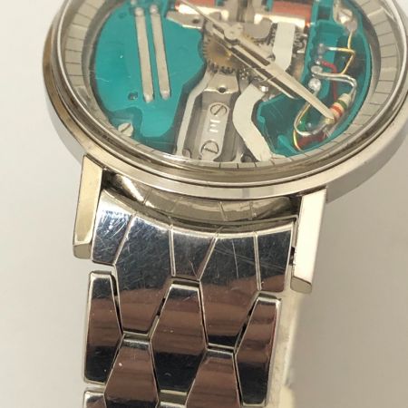  BULOVA ブローバ 腕時計 アキュトロン スペースビュー スケルトン 本体のみ M4 シルバー