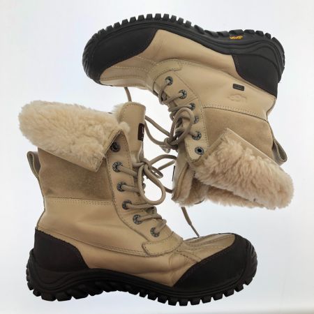  UGG アグ アディロンダック ブーツⅡ レースアップ 24.5cm 1909 ベージュ