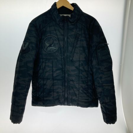  AVIREX アビレックス フライトジャケット CAMO SAME COLOR USAF JACK 刺繍 カモ柄  6172131 ブラック Ｌサイズ