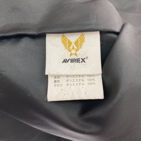  AVIREX アビレックス フライトジャケット CAMO SAME COLOR USAF JACK 刺繍 カモ柄  6172131 ブラック Ｌサイズ
