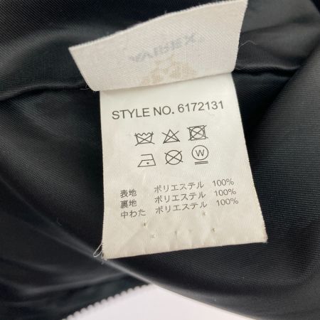  AVIREX アビレックス フライトジャケット CAMO SAME COLOR USAF JACK 刺繍 カモ柄  6172131 ブラック Ｌサイズ