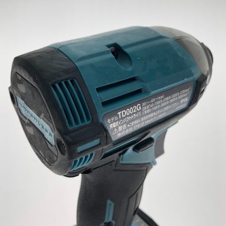  MAKITA マキタ 充電式インパクトドライバ 40V TD002GZ 青