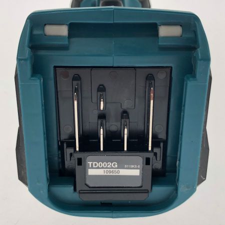  MAKITA マキタ 充電式インパクトドライバ 40V TD002GZ 青