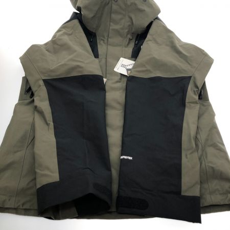  THE NORTH FACE ザノースフェイス マウンテンジャケット XXLサイズ NP61800 カーキ×ブラック ニュートプ