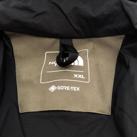  THE NORTH FACE ザノースフェイス マウンテンジャケット XXLサイズ NP61800 カーキ×ブラック ニュートプ