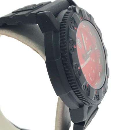  LUMINOX ルミノックス メガバス エディション ロッソコルサ 腕時計 ブラック/レッド