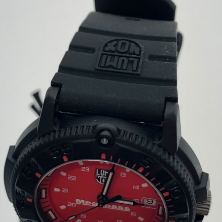  LUMINOX ルミノックス メガバス エディション ロッソコルサ 腕時計 ブラック/レッド