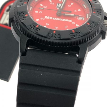  LUMINOX ルミノックス メガバス エディション ロッソコルサ 腕時計 ブラック/レッド