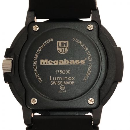  LUMINOX ルミノックス メガバス エディション ロッソコルサ 腕時計 ブラック/レッド