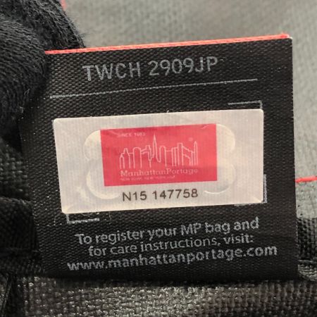  Manhattan Portage マンハッタンポーテージ リュック バックパック ハイカー MP-2103CD ブラック