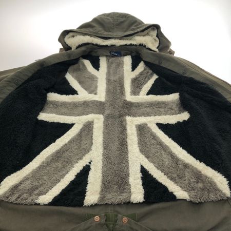  FRED PERRY フレッドペリ モッズコート インナーボア Sサイズ F2277 カーキ